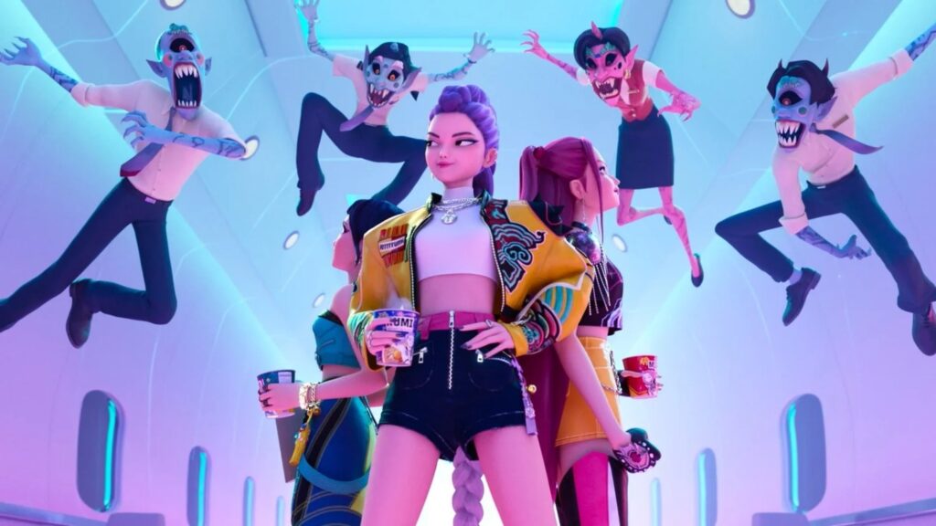 ‘kpop-demon-hunters’-mistura-animacao-e-trilha-irresistivel-criada-por-produtores-de-bts-e-blackpink