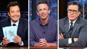 ‘com-um-autocrata,-nao-se-pode-ceder-nem-um-pouco’:-o-apoio-dos-astros-a-jimmy-kimmel,-enquanto-trump-ameaca-as-redes-de-tv