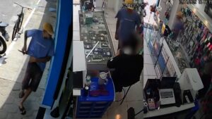 video:-funcionario-e-ameacado-com-faca-e-tem-celular-roubado-durante-assalto-em-loja-no-litoral-do-piaui