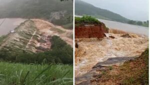 barragem-em-porteirinha:-com-risco-de-rompimento,-video-mostra-situacao-do-reservatorio-nesta-segunda-(2)