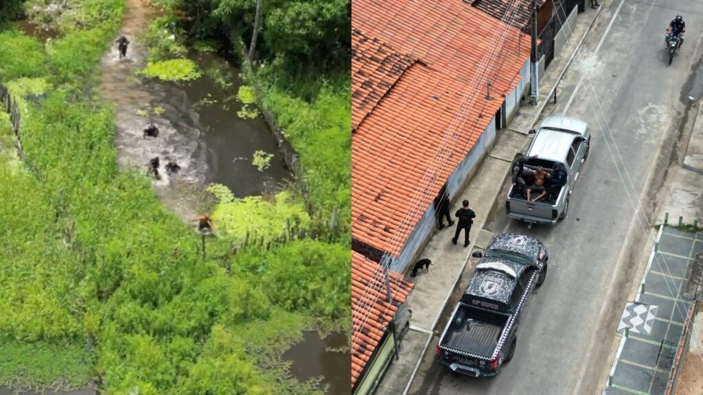 video:-suspeito-tenta-fugir-por-area-alagada-e-e-preso-em-operacao-contra-trafico-no-litoral-do-pi