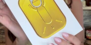 iphone-ou-sardinha?-video-de-influenciadora-mostrando-peixe-enlatado-em-embalagem-premium-viraliza-nas-redes