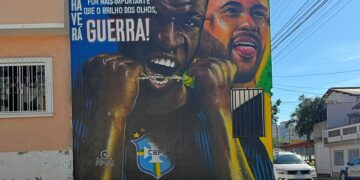 antes-da-estreia-da-selecao-brasileira,-neymar-ganha-lugar-de-virginia-em-mural-com-vini-jr.-que-virou-‘ponto-turistico’-em-mg