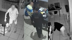 suspeito-de-furto-volta-a-ser-preso-apos-crime-em-churrascaria-onde-se-apresentava-como-seguranca;-video