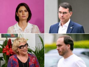 embate-de-bolsonaros:-antes-de-michelle-x-flavio,-carlos-ja-enfrentou-rogeria,-a-propria-mae;-relembre