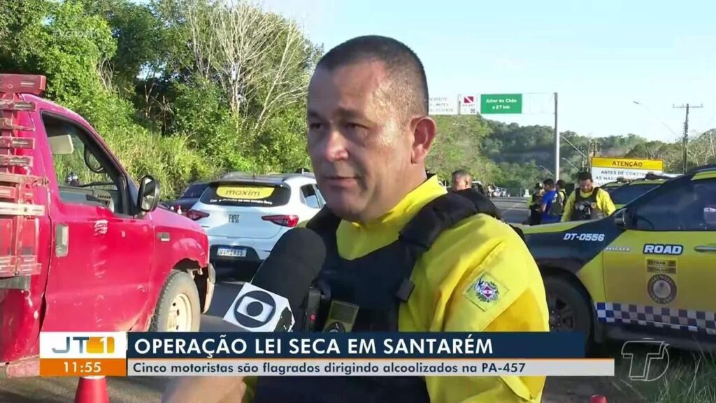 primeiro-fim-de-semana-de-ferias-tem-34-autuacoes-por-alcool-ao-volante-e-17-vitimas-de-acidentes-em-santarem,-no-para