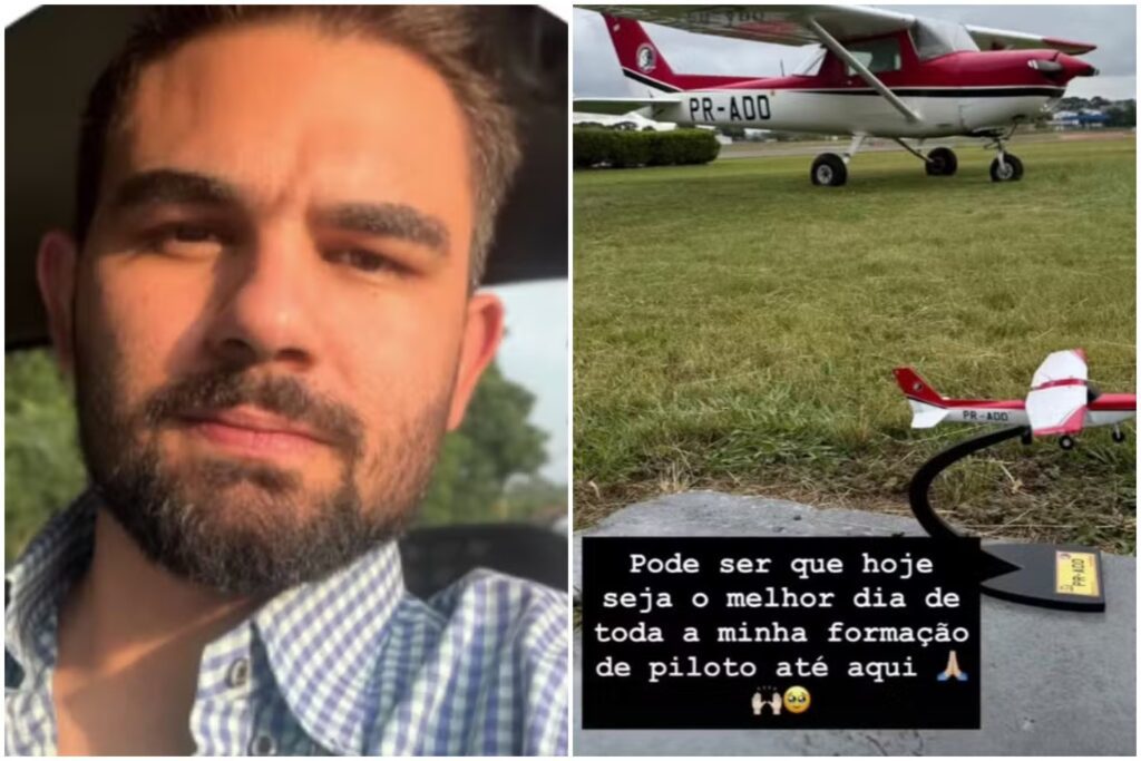 piloto-que-morreu-apos-banho-de-oleo-no-parana-estava-animado-para-o-ritual-de-comemoracao-na-escola-de-aviacao:-‘fazia-um-mes-que-estava-falando’