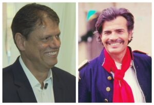 tarcisio-brinca-ao-ser-confundido-com-gala-de-novela,-e-promete-triplicar-numero-de-delegacias-da-mulher-24h-em-sp