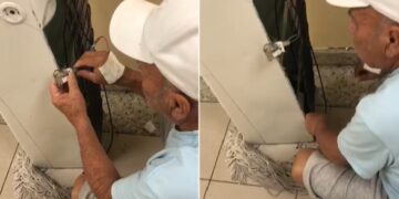 video:-paciente-conserta-bebedouro-com-acesso-no-pulso-em-hospital-de-nova-friburgo;-acompanhante-critica:-‘e-um-acougue’