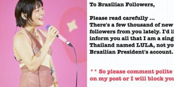 cantora-tailandesa-chamada-lula-ganha-milhares-de-seguidores-brasileiros,-mas-avisa:-‘sejam-educados-ou-vou-bloquear’